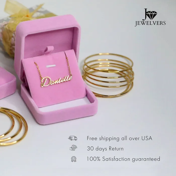 18k GoldFilled Square Charm Hoops Jewelvers PreStyled Sets 18k GoldFilled Square Charm Hoops Jewelvers PreStyled Sets