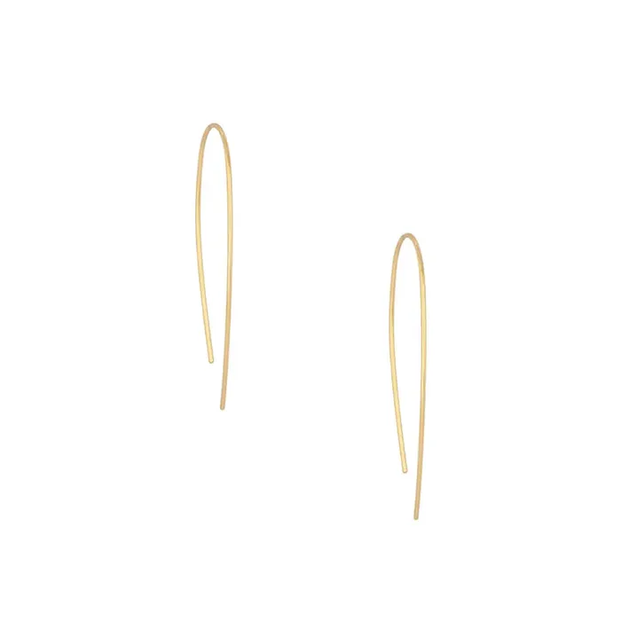 18K GoldFilled Wire Twist Minimalist Earrings 925 Sterling Silver Threader Earrings Jewelvers Earrings 18K GoldFilled Wire Twist Minimalist Earrings 925 Sterling Silver Threader Earrings Jewelvers Earrings