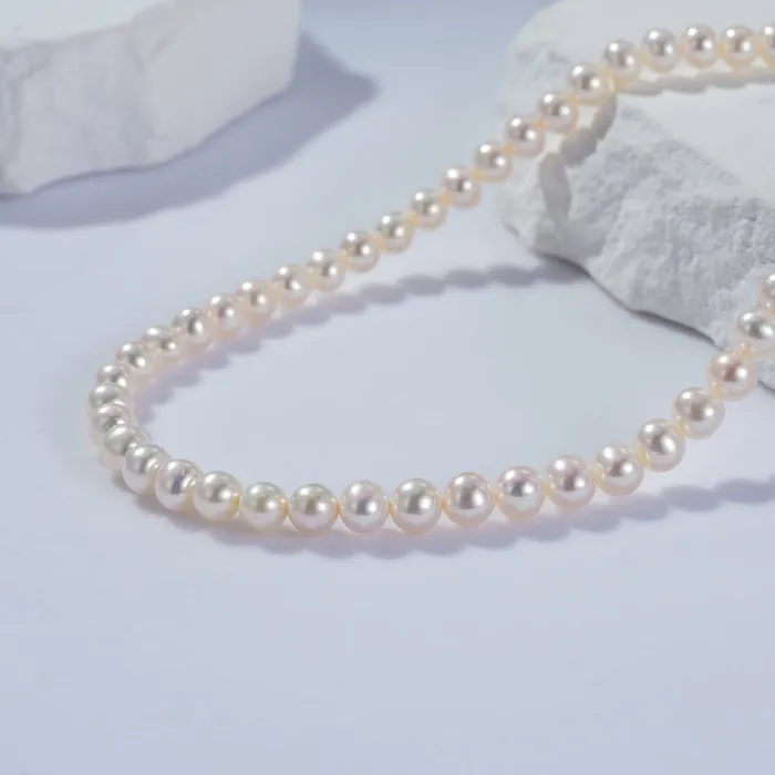 52CM MultiStyle Elegant Freshwater Pearl Necklace WN00581 Pearly Lustre Necklaces