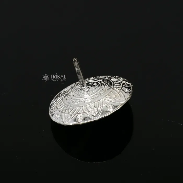 925 sterling silver handmade enamel work Firki or Lattu toy best silver toy for your baby Krishna idols best silver article india su1157 TRIBAL ORNAMENTS Necklaces 925 sterling silver handmade enamel work Firki or Lattu toy best silver toy for your baby Krishna idols best silver article india su1157 TRIBAL ORNAMENTS Necklaces