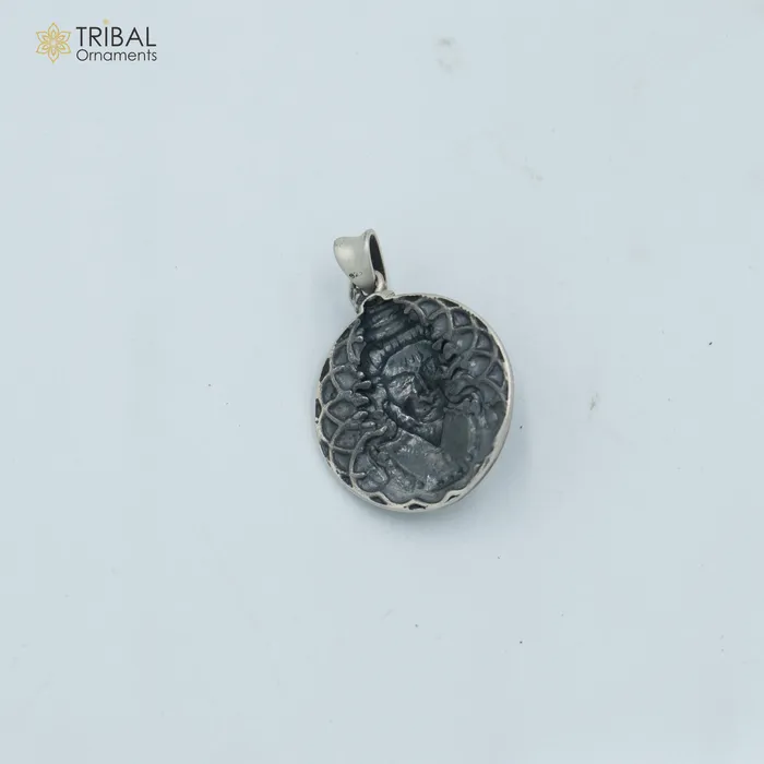 925 sterling silver handmade hanuman balaji Pendant with chain tribal jewellery nsp1009 TRIBAL ORNAMENTS Necklaces 925 sterling silver handmade hanuman balaji Pendant with chain tribal jewellery nsp1009 TRIBAL ORNAMENTS Necklaces