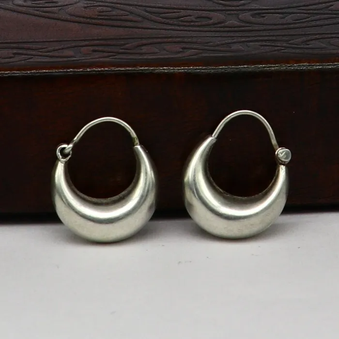 925 sterling silver handmade hoops kundal earring excellent designer fancy daily use hook earring ear wire tribal vintage jewelry s891 TRIBAL ORNAMENTS Earrings 925 sterling silver handmade hoops kundal earring excellent designer fancy daily use hook earring ear wire tribal vintage jewelry s891 TRIBAL ORNAMENTS Earrings