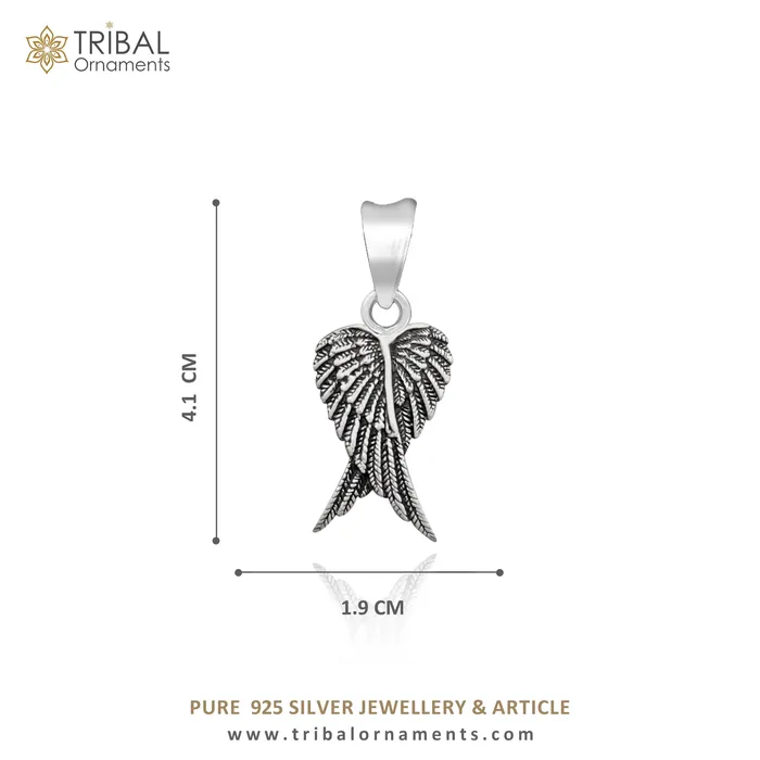 925 sterling silver unique bird wing pendant bird feather pendant silver wing necklace animal jewelry nsp635 TRIBAL ORNAMENTS Necklaces 925 sterling silver unique bird wing pendant bird feather pendant silver wing necklace animal jewelry nsp635 TRIBAL ORNAMENTS Necklaces