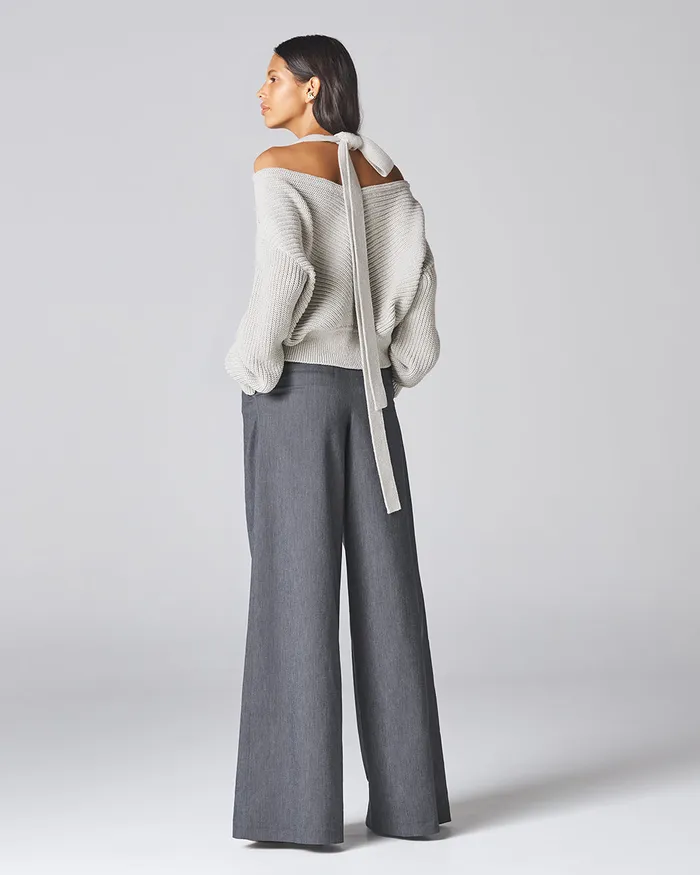 ADEAM Earrings Grey Sora Cardigan ADEAM Earrings Grey Sora Cardigan