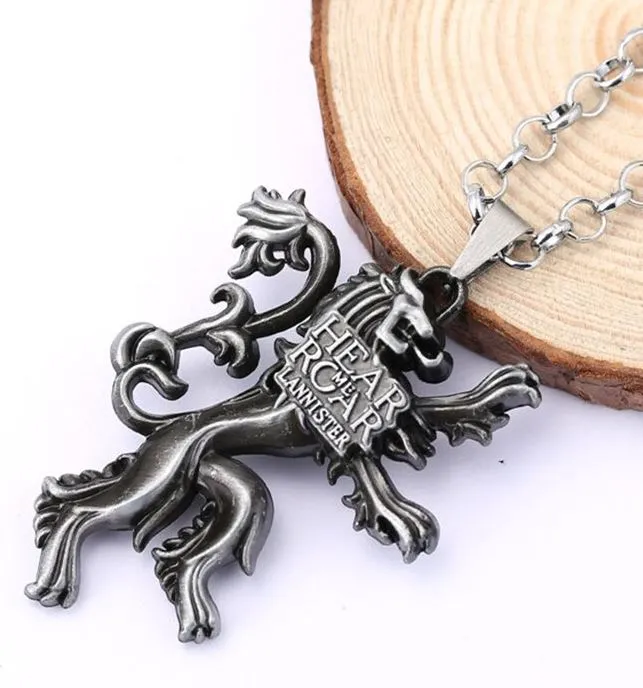 alice Necklaces AZ1062 Silver Hear Me Roar Necklace with Free Earrings