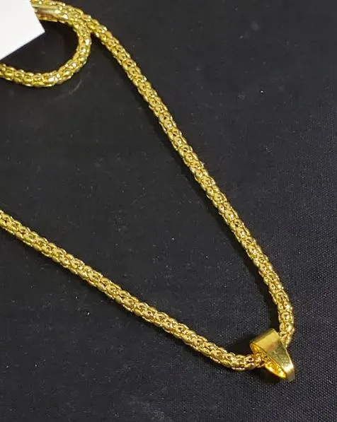 AZ1233 Gold 23 Chain Necklace with Clasp alice Necklaces