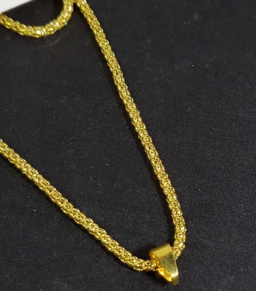 AZ1233 Gold 23 Chain Necklace with Clasp alice Necklaces