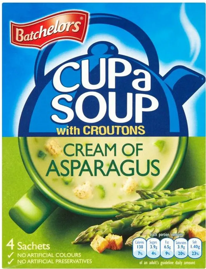 Batchelors Cup A Soup Asparagus 117g Ramsden International Earrings