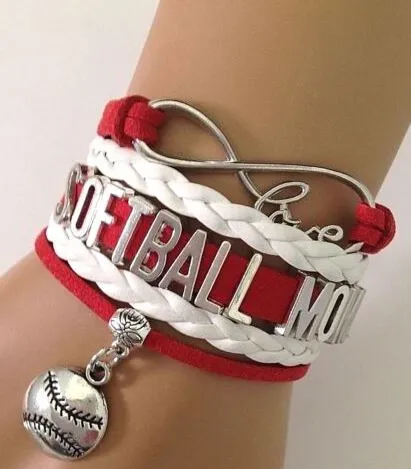 Bracelets alice B302 Softball Mom Multi Layer Bracelet
