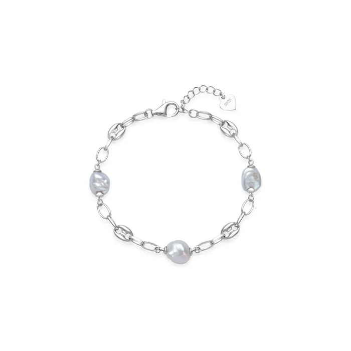 Bracelets Pearly Lustre New Yorker Keshi Freshwater Pearl Bracelet WB00224