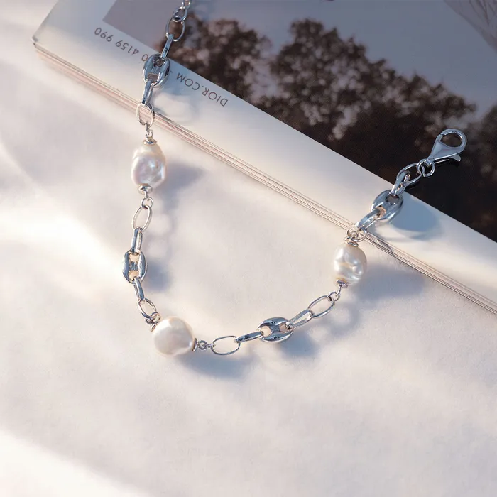 Bracelets Pearly Lustre New Yorker Keshi Freshwater Pearl Bracelet WB00224