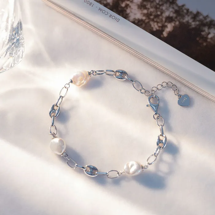 Bracelets Pearly Lustre New Yorker Keshi Freshwater Pearl Bracelet WB00224