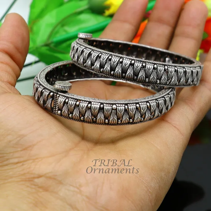 Bracelets TRIBAL ORNAMENTS 925 sterling silver handmade Vintage design ethnic bangle bracelet tribal jewelry best bride belly dance ethnic jewelry nba350 Bracelets TRIBAL ORNAMENTS 925 sterling silver handmade Vintage design ethnic bangle bracelet tribal jewelry best bride belly dance ethnic jewelry nba350