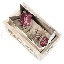 Buttered Rum Tea Box 25s Metropolitan Tea Company Earrings