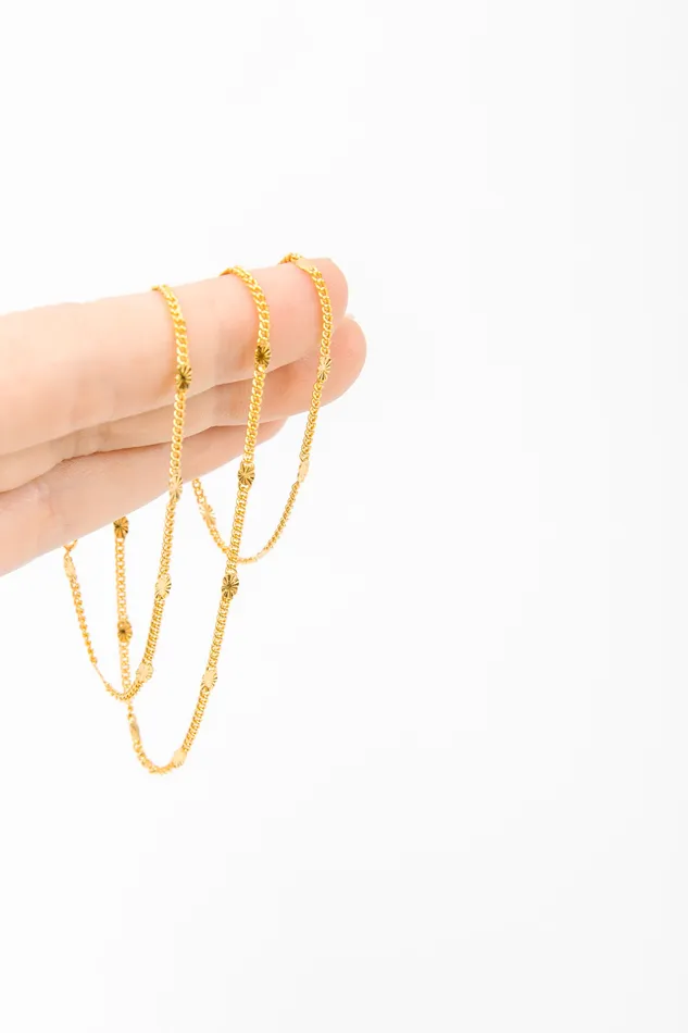 DLUX Necklaces Sunburst Necklace