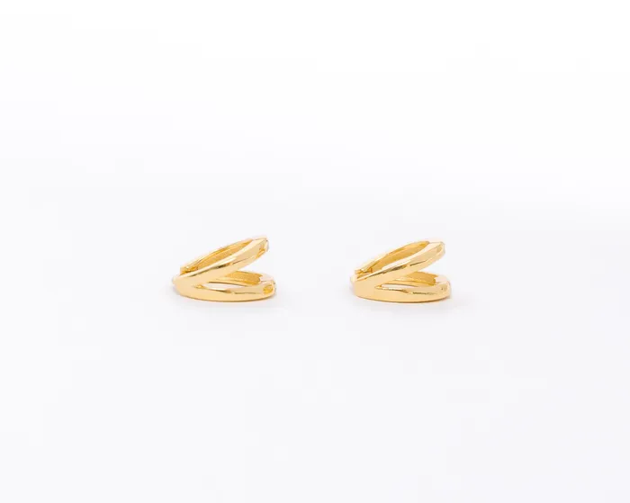 Double Down Huggies Hey June Earrings