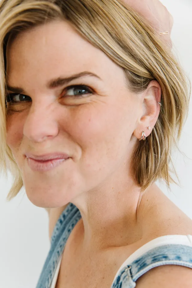Double Down Huggies Hey June Earrings