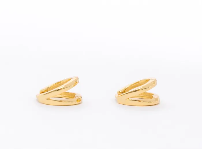 Double Down Huggies Hey June Earrings
