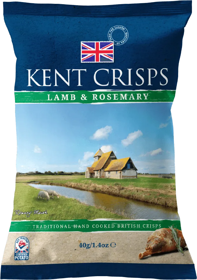 Earrings HRH International Kent Crisps Lamb Rosemary 40g