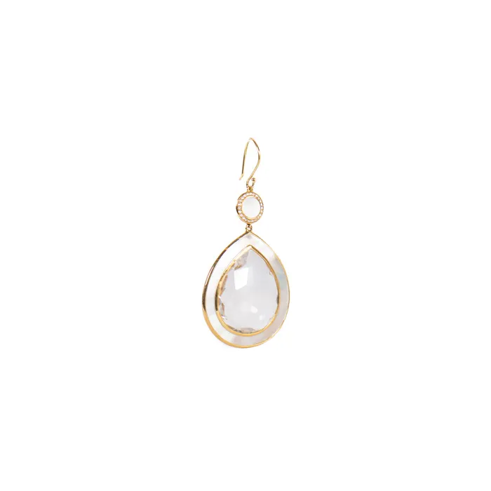 Earrings Ippolita PreOwned Ippolita Mother of Pearl Ondine Teardrop Earrings