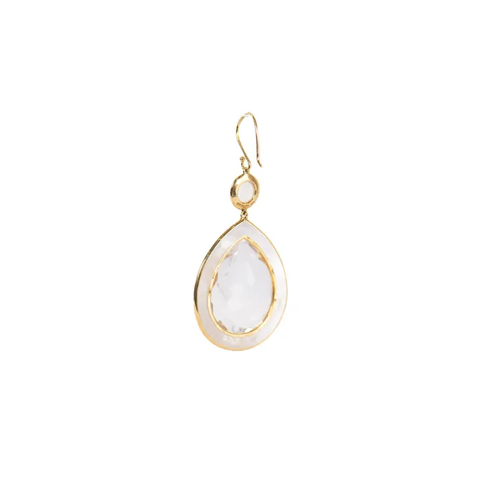 Earrings Ippolita PreOwned Ippolita Mother of Pearl Ondine Teardrop Earrings