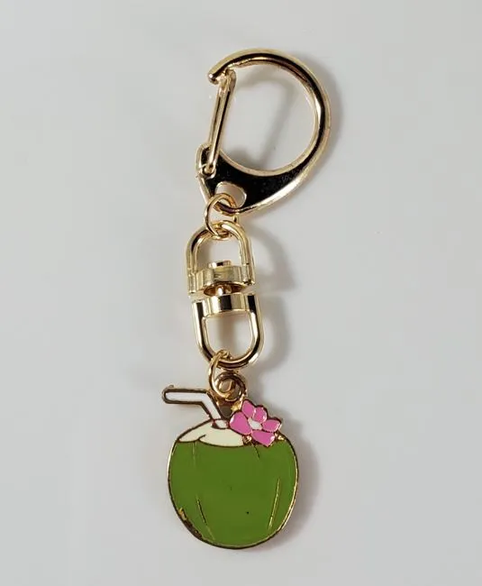 Earrings L480 Tropical Drink Zipper Pull POLLY