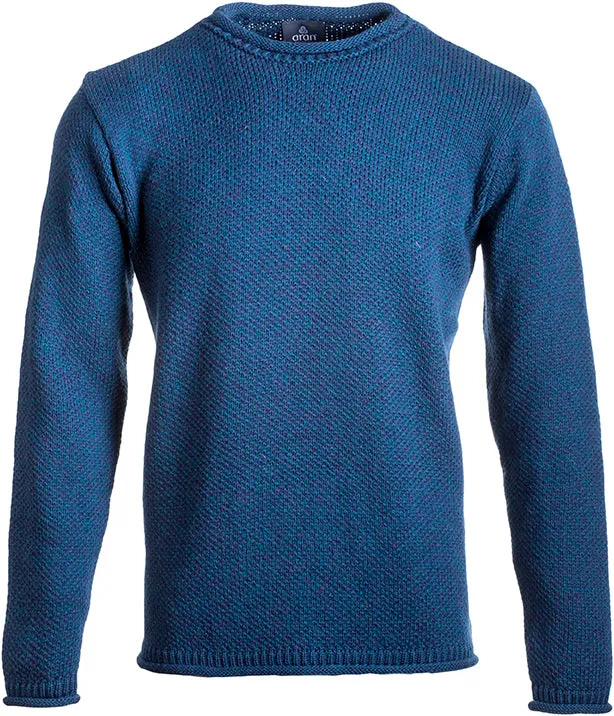 Earrings Merino Wool Roll Neck Sweater Aran Woollen Mills