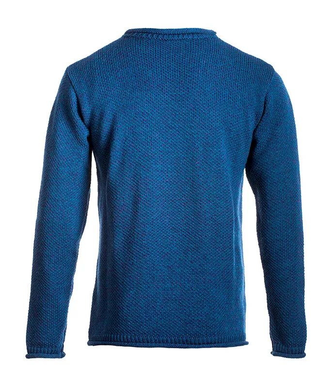 Earrings Merino Wool Roll Neck Sweater Aran Woollen Mills