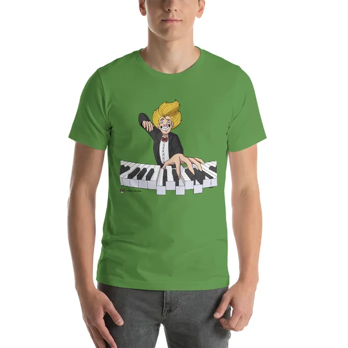 Earrings Piano Fan Shop Mad Pianist TShirt