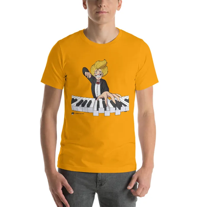 Earrings Piano Fan Shop Mad Pianist TShirt