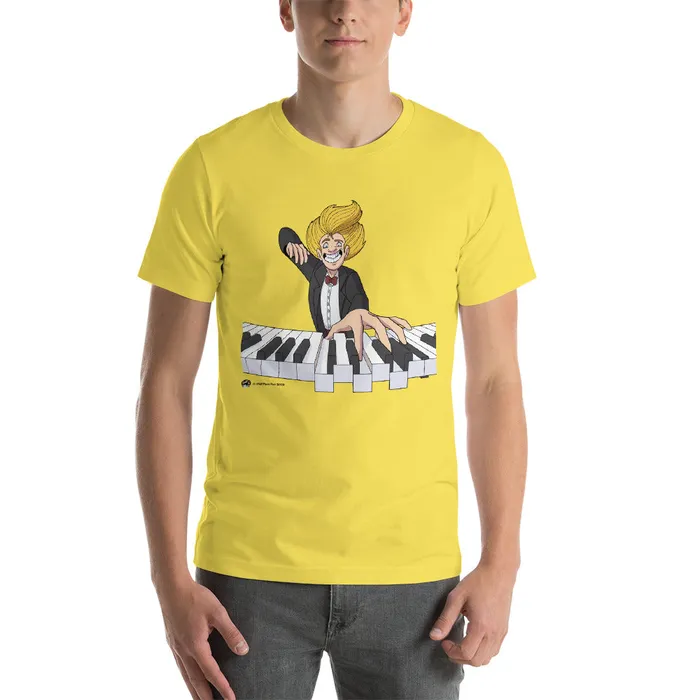 Earrings Piano Fan Shop Mad Pianist TShirt