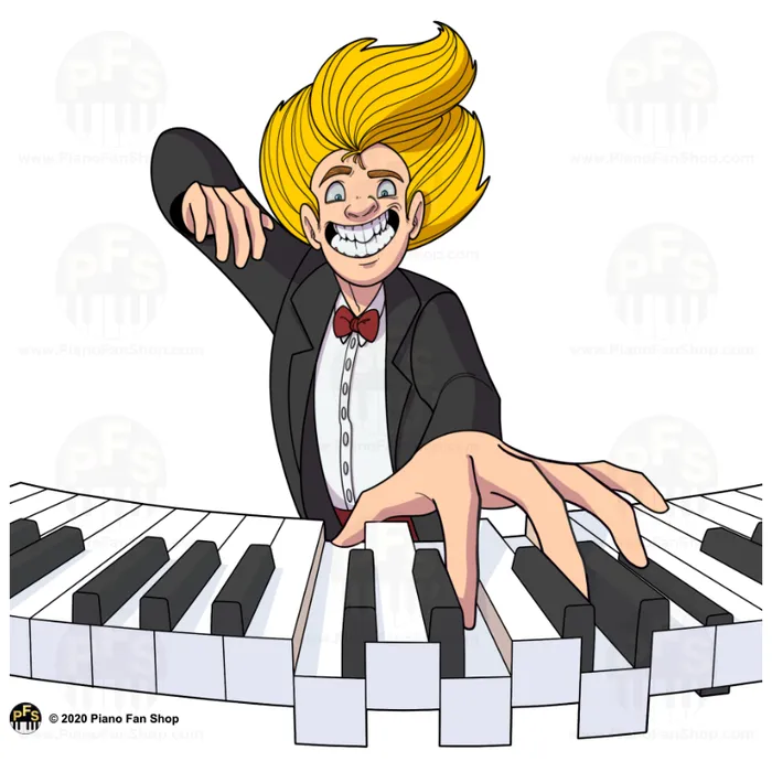 Earrings Piano Fan Shop Mad Pianist TShirt