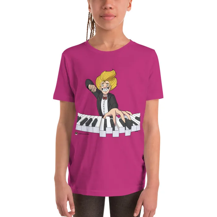 Earrings Piano Fan Shop Mad Pianist TShirt