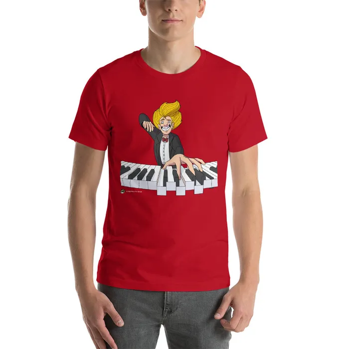 Earrings Piano Fan Shop Mad Pianist TShirt
