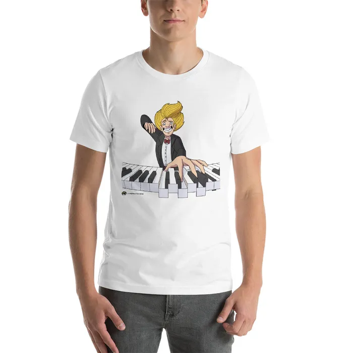 Earrings Piano Fan Shop Mad Pianist TShirt