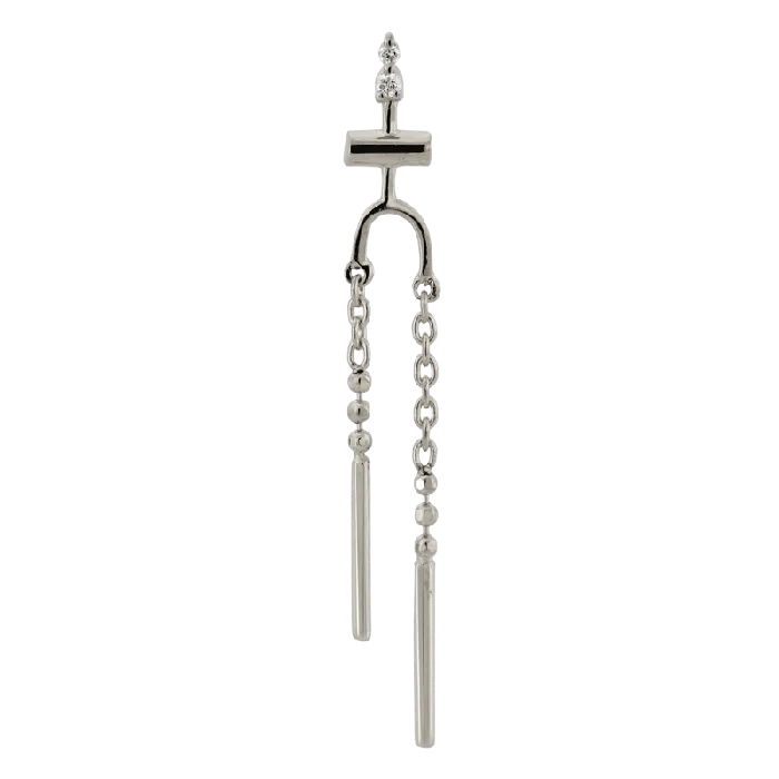 Earrings Pupil Hall Twin Flame