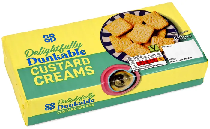 Earrings Ramsden International Co Op Custard Creams 300g