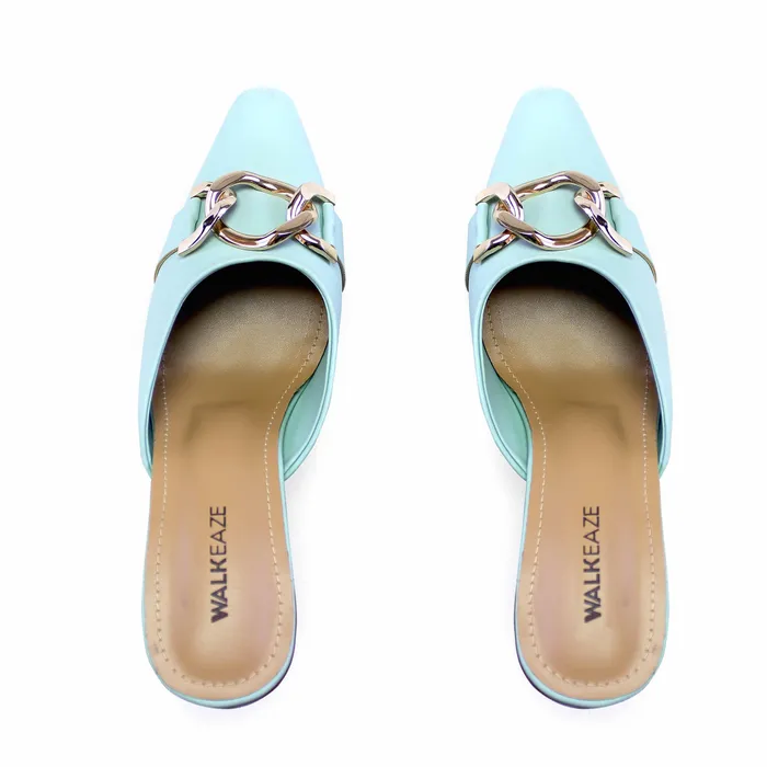 Earrings Walkeaze Women Formal Mules 62244S Earrings Walkeaze Women Formal Mules 62244S