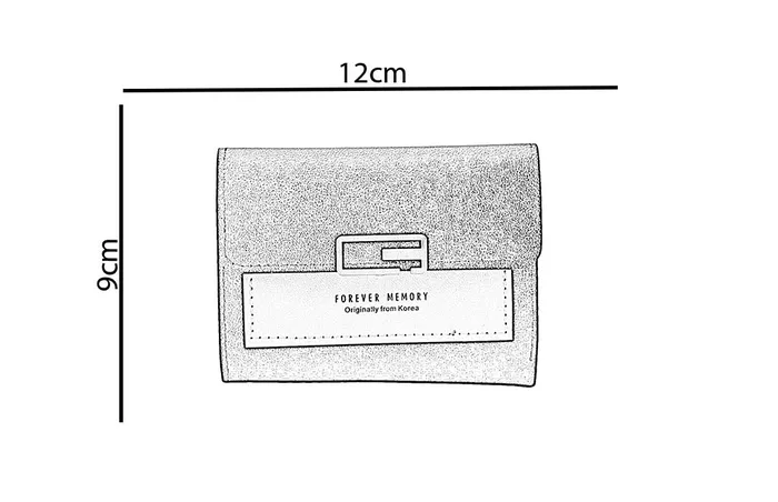 Earrings Walkeaze Women Stylish Wallet 3379W Earrings Walkeaze Women Stylish Wallet 3379W