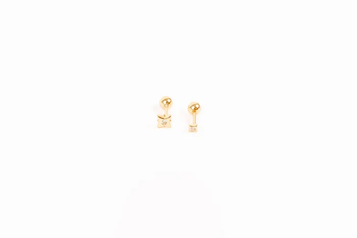 Earrings WANTME Mini Starry Night Screwbacks