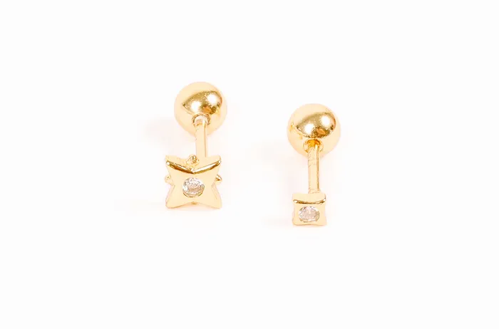 Earrings WANTME Mini Starry Night Screwbacks