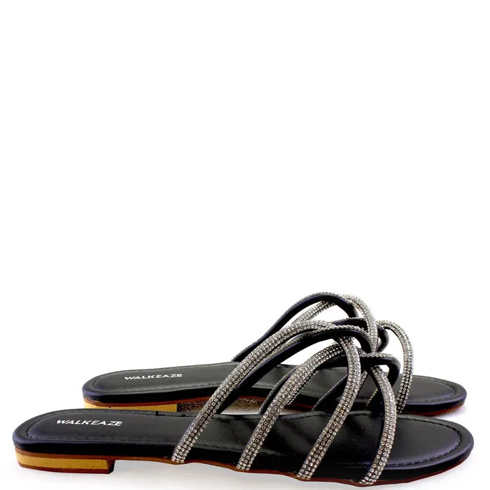 Earrings Women Slippers 37782S Walkeaze