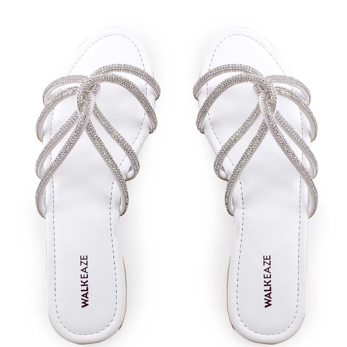 Earrings Women Slippers 37782S Walkeaze