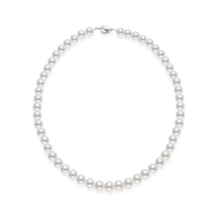 Elegant Freshwater Pearl Set WS00022 Pearly Lustre Earrings