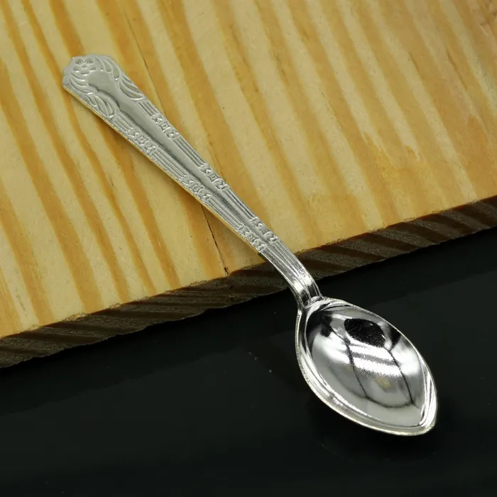 fabulous sterling silver handmade solid silver42 spoon kitchen utensils vessels silver has antibacterial properties stay healthy sv61 TRIBAL ORNAMENTS Rings