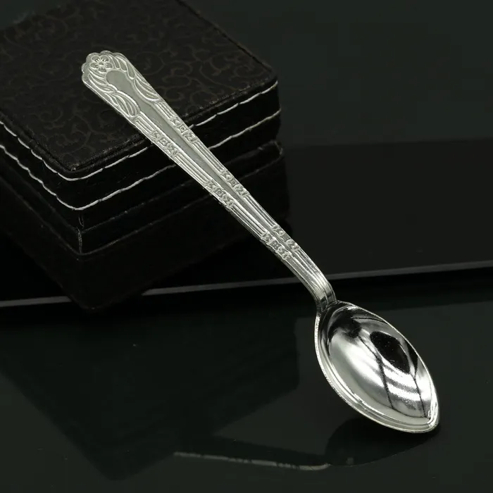 fabulous sterling silver handmade solid silver42 spoon kitchen utensils vessels silver has antibacterial properties stay healthy sv61 TRIBAL ORNAMENTS Rings