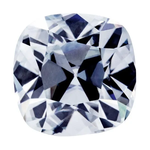 Fire Brilliance Earrings Heirloom Moissanite Antique Cushion Old Mine Cut OMC