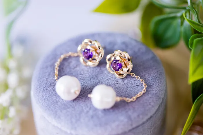 FIRE BRILLIANCE Earrings Love Me Gift Set 1 Pair of Earrings 2 Earring Jackets FIRE BRILLIANCE Earrings Love Me Gift Set 1 Pair of Earrings 2 Earring Jackets