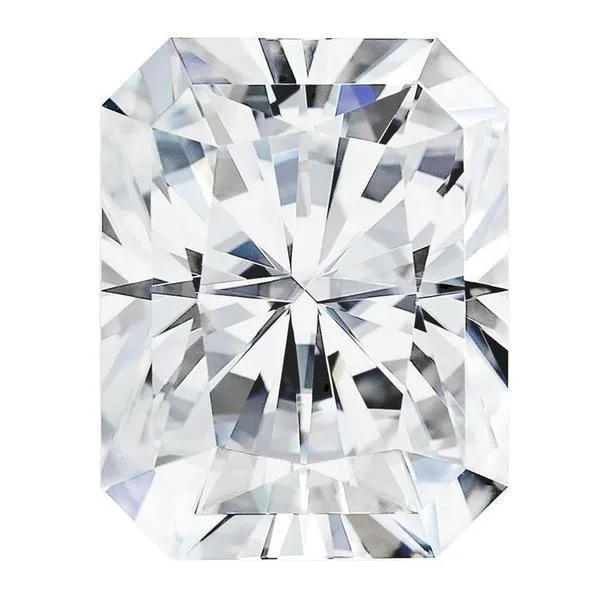 Fire Brilliance NEO Radiant Moissanite Earrings