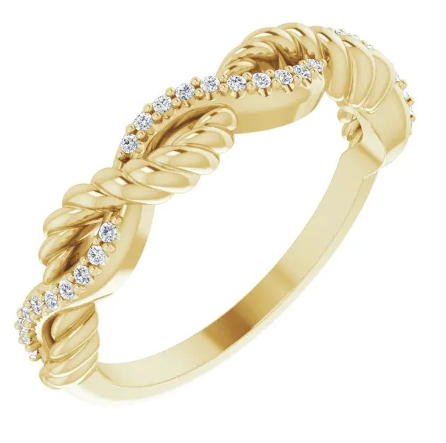 Fire Brilliance Rings Juliette Round Diamond 12 Eternity Ice Solitaire 007 CTW Band